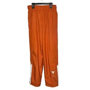 Nike Vintage Texas Longhorns Orange Windbreaker Track Pull on Pants Size Small